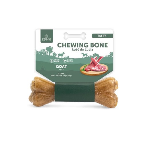 POKUSA  PREMIUM SELECTION Chewing Bone TASTY GOAT Kość do żucia - kozina - 12 cm.jpg