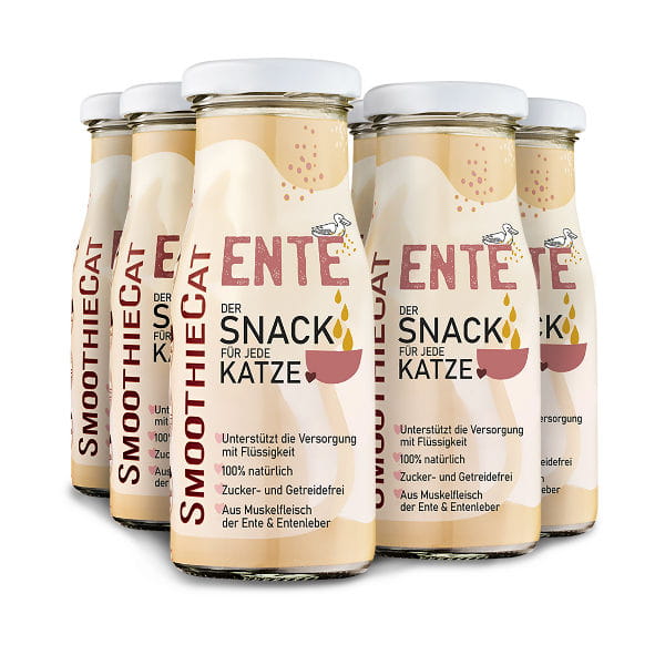 SmoothieCat DUCK Płynna przekąska z kaczką dla kota - 250 ml.jpg