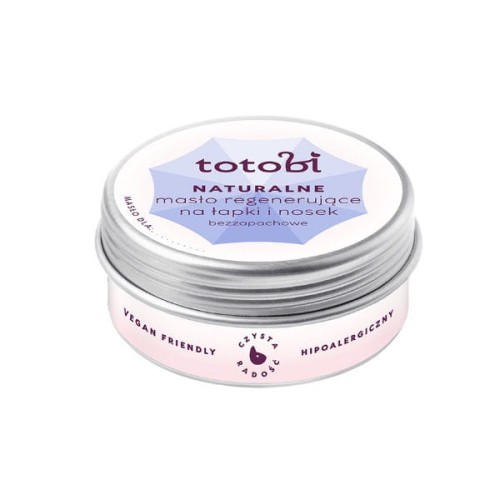 TOTOBI Naturalne masło regenerujące na łapki i nosek oraz do skóry wszystkich psów i kotów - 50 ml.jpg