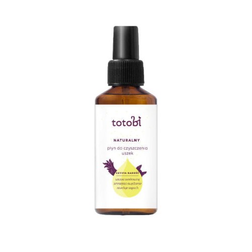 TOTOBI Naturalny płyn do czyszczenia uszek dla psów i kotów  - 100 ml.jpg