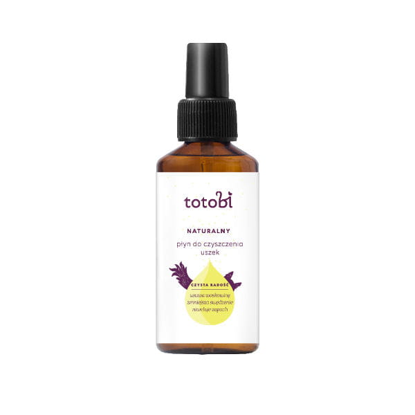 TOTOBI Naturalny płyn do czyszczenia uszek dla psów i kotów  - 100 ml.jpg