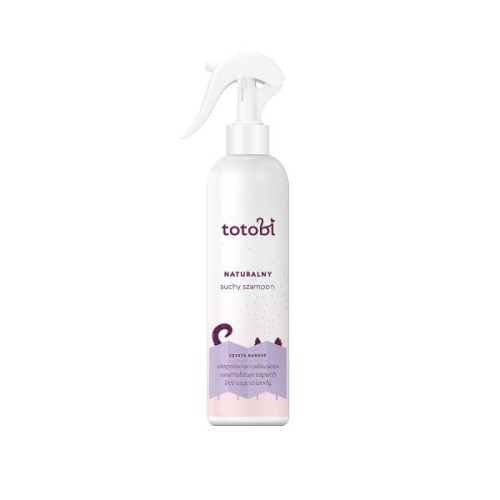 TOTOBI Naturalny suchy szampon do skóry i sierści psów i kotów - 300 ml.jpg