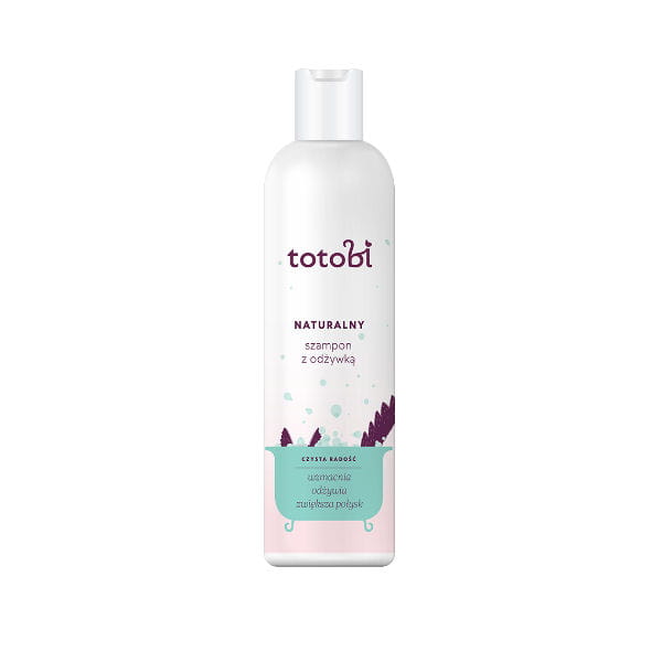 TOTOBI Naturalny szampon z odżywką do skóry i sierści wszystkich psów i kotów - 300 ml.jpg