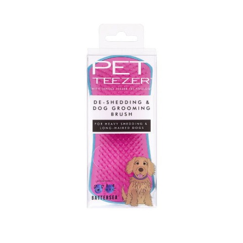 PET TEEZER szczotka do wyczesywania podszerstka rozmiar L - kol. niebiesko-różowy.jpg