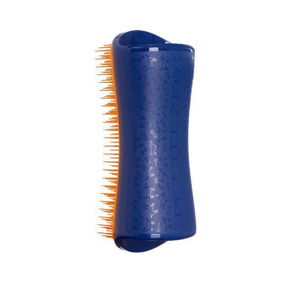 PET TEEZER szczotka do rozplątywania i pielęgnacji sierści rozmiar L - kol. granatowo=pomarańczowy - 5.jpg
