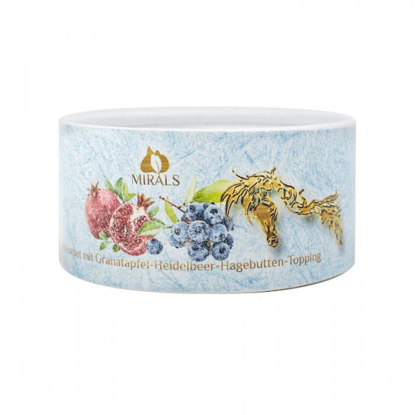 MIRALS Pferdesorbet - sorbet z koniny z granatem, borówką i owocami dzikiej róży - lody dla psa (20g).jpg