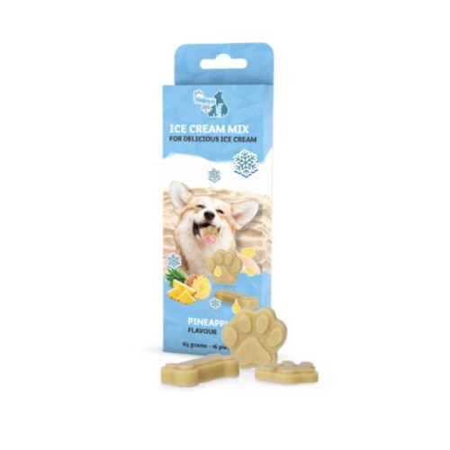 COOL PETS ICE Mieszanka do robienia lodów ananasowych - 65 g.jpg