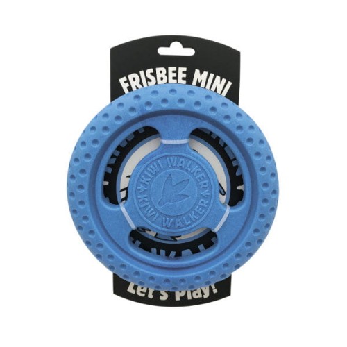 KIWI WALKER Let's Play  FREESBE MINI - zabawka dla psów  - kol. niebieski.jpg