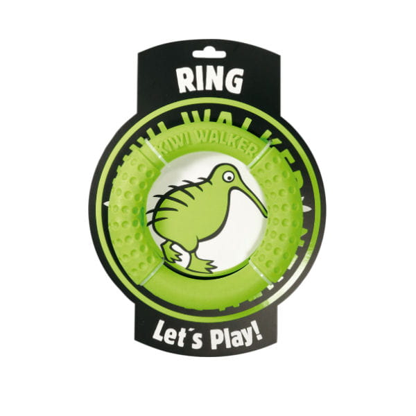 KIWI WALKER LET'S PLAY RING MAXI - zabawka dla psów -  kol. zielony.jpg