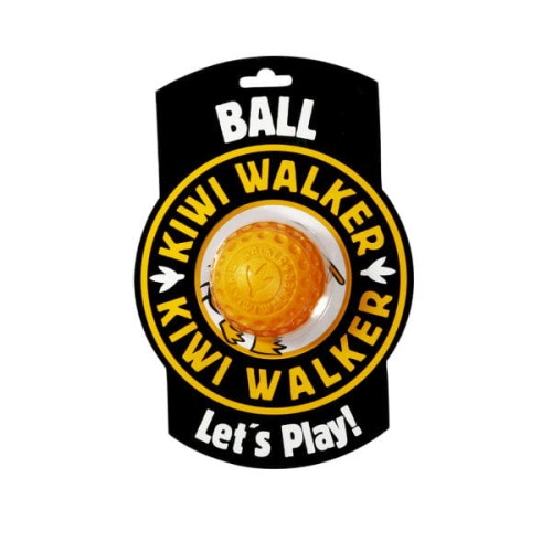 KIWI WALKER Let's Play BALL MAXI - zabawka dla psów - kol. pomarańczowy.jpg