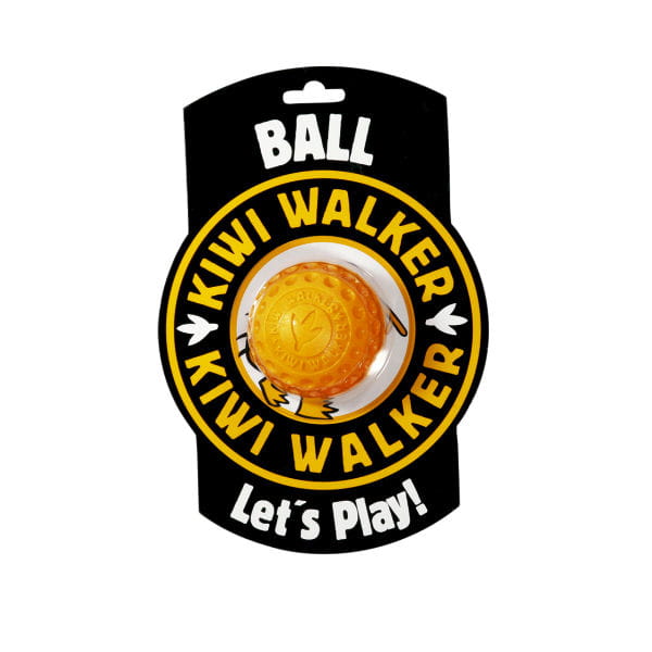 KIWI WALKER Let's Play BALL MAXI - zabawka dla psów - kol. pomarańczowy.jpg