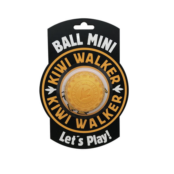 KIWI WALKER Let's Play BALL MINI - zabawka dla psów -  kol. pomarańczowy.jpg