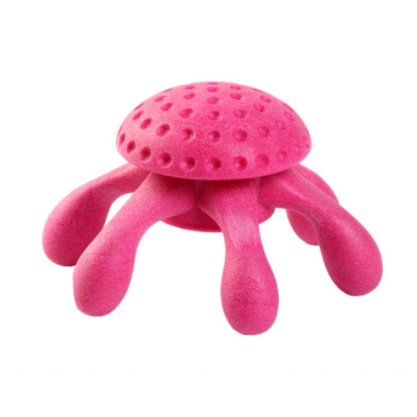 KIWI WALKER LET'S PLAY OCTOPUS MAXI - zabawka ośmiornica dla psów -  kol. różowy.jpg