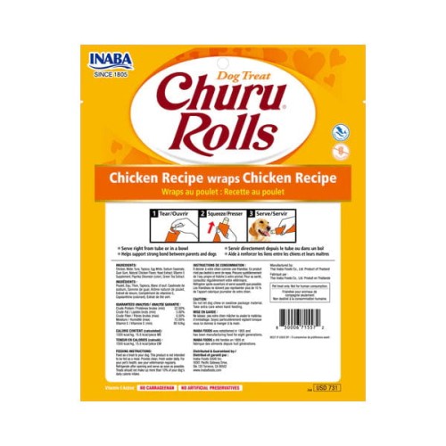 INABA DOG CHURU ROLLS CHICKEN WRAPS CHICKEN Przysmaki kremowe z kurczakiem dla psów.jpg