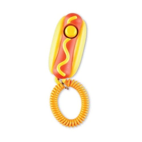 Brightkins Smarty Pooch Training Clicker KLIKER HOT DOG -.jpg