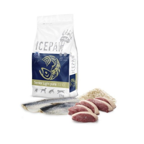 ICEPAW Senior Light PURE  Karma niskokaloryczna dla starszych psów i z nadwagą - 2 kg.jpg