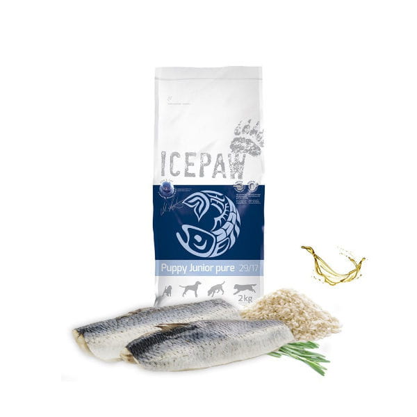 ICEPAW PUPPY JUNIOR PURE Karma ze śledziem dla szczeniąt i młodych psów - 2 kg.jpg