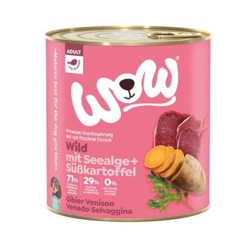 WOW WILD Dziczyzna z algami i batatami - karma pełnoporcjowa dla dorosłych psów wszystkich ras - 800 g.jpg