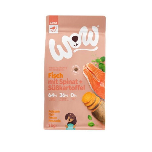 WOW MINI FISH Ryba ze szpinakiem i batatami - karma sucha pełnoporcjowa dla dorosłych psów małych ras -  1 kg.jpg