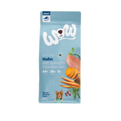 WOW HUHN Kurczak ze szpinakiem i żurawiną - karma sucha pełnoporcjowa dla dorosłych psów.jpg