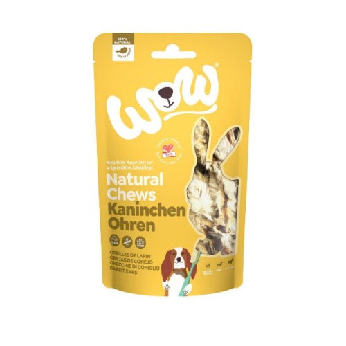 WOW Natural Chews Kaninchenohren Suszone uszy królika - 120 g.jpg