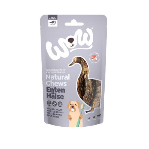 WOW Natural Chews Entenhӓlse Suszone szyje kacze - 250 g.jpg