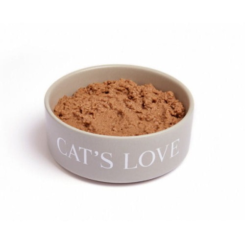 CAT'S LOVE FISH &amp; HUHN Ryby i kurczak z olejem z łososia i pietruszką - karma pełnoporcjowa dla kotów - detal.jpg