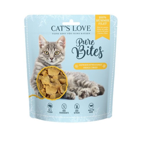 CAT’S LOVE Pure Bites filet z piersi kurczaka - przysmaki liofilizowane dla kota - 40 g.jpg