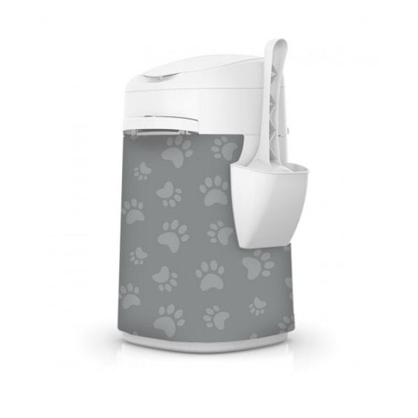 LITTERLOCKER Pokrowiec dekoracyjny na kosz LITTERLOCKER - wzór - łapki.jpg
