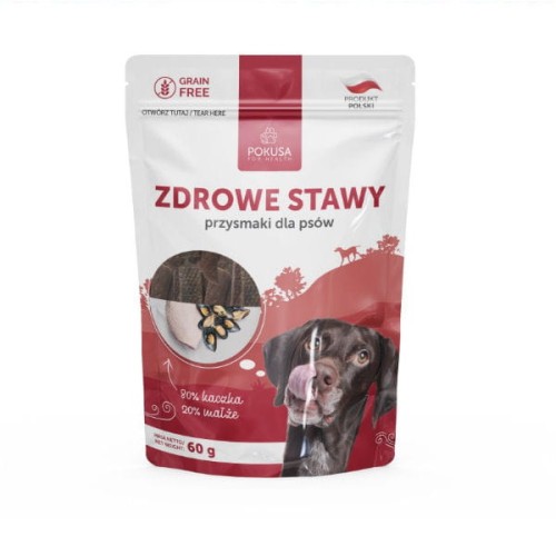 POKUSA PREMIUM SELECTION ZDROWE STAWT -  naturalne przysmaki dla psów - 60 g.jpg