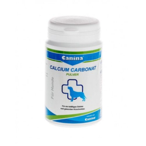 CANINA PHARMA  Węglan wapnia w proszku dla psów i kotów -  400 g.jpg