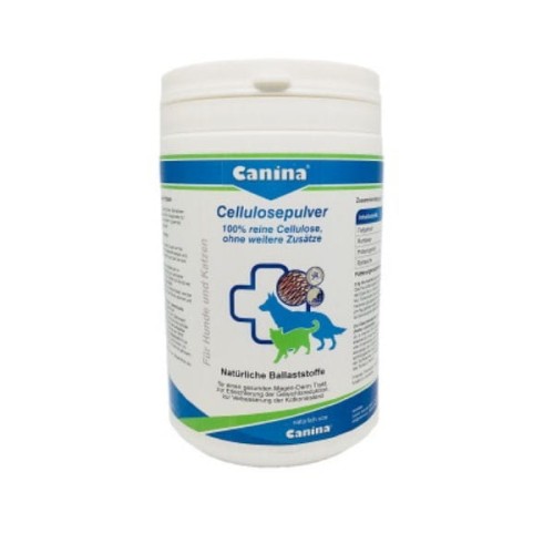 CANINA PHARMA  Celuloza w proszku - suplement dla psów i kotów - 400 g.jpg