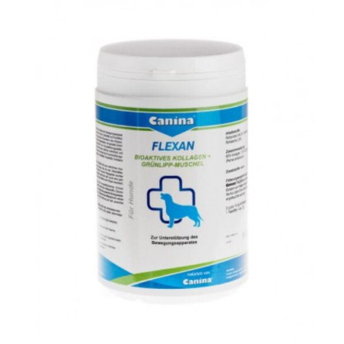 CANINA PHARMA FLEXAN Bioaktywny kolagen i nowozelandzkie małże zielone dla psów - 400 g.jpg