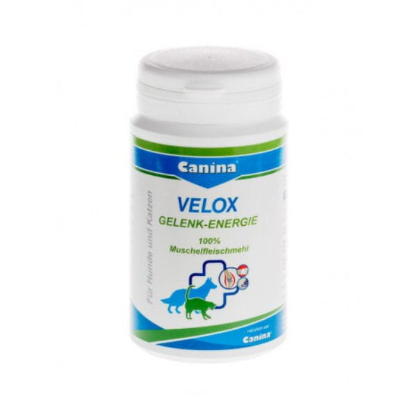 CANINA PHARMA VELOX ENERGIA DLA STAWÓW - suplement dla psów i kotów - 150 g.jpg