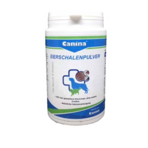 CANINA PHARMA Skorupki jaj w proszku - suplement dla psów i kotów - 250 g.jpg