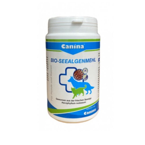 CANINA PHARMA Ekologiczna mączka z alg - suplement dla psów i kotów - 250 g.jpg