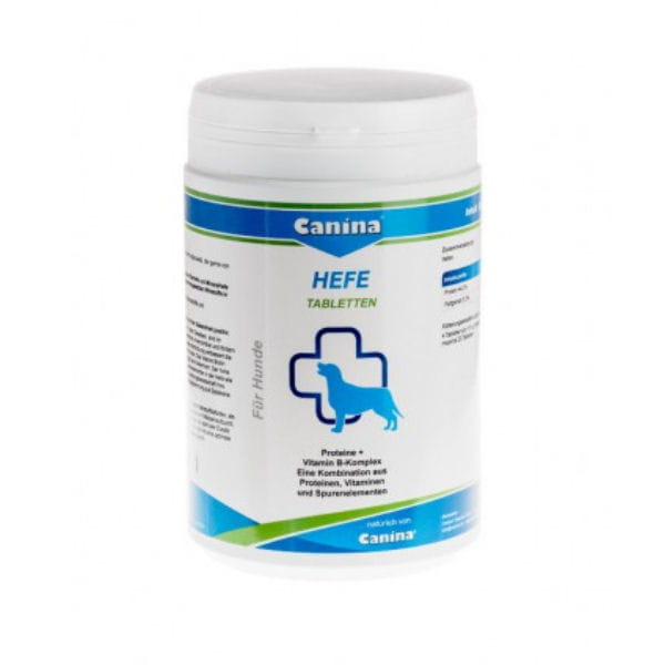 CANINA PHARMA Drożdże piwowarskie w tabletkach - suplement dla psów - 800 g.jpg