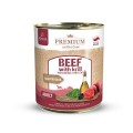 POKUSA PREMIUM SELECTION COUNTRYSIDE BEEF WITH KRILL Wołowina z krylem - pełnoporcjowa karma mokra dla psów dorosłych - 800 g.jpg
