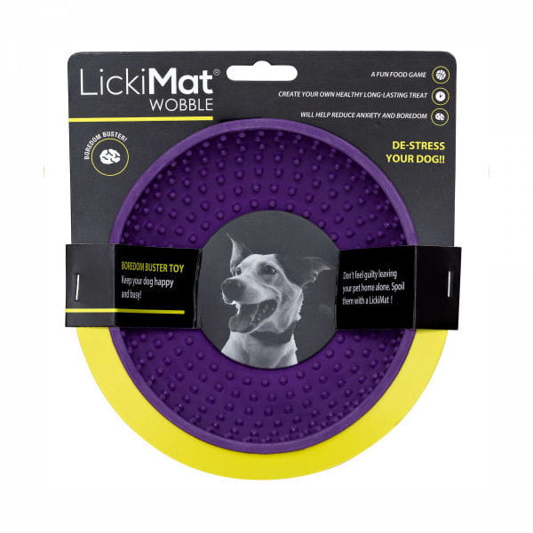 Miska do lizania dla psa,LickiMat Wobble - kol. fioletowy - 4.jpg
