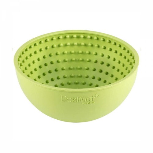 Miska do lizania dla psa,LickiMat Wobble - kol. zielony.jpg