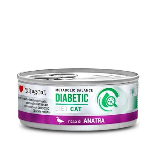 Mokra karma z kaczką dla kotów z cukrzycą DISUGUAL CAT DIET.jpg