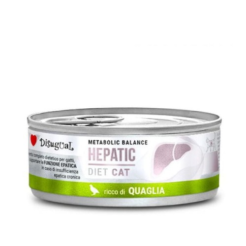 Mokra karma z przepiórką dla kotów z przewlekłą niewydolnością wątroby  DISUGUAL CAT DIET.jpg