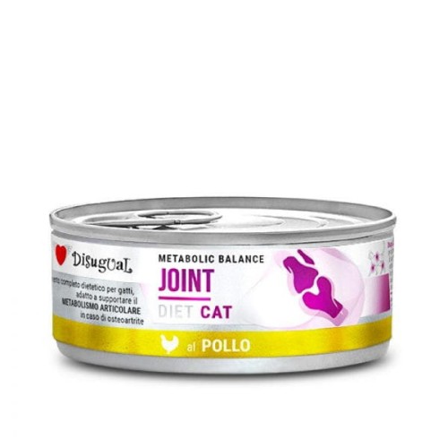 Karma mokra z kurczakiem dla kotów z  problemami kostno-stawowymi DISUGUAL CAT - 85 g.jpg