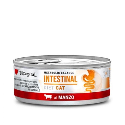 Mokra karma z wołowiną dla kotów z zaburzeniami jelitowymi  DISUGUAL CAT DIET - 85 g.jpg