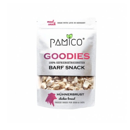 PAMICO GOODIES Przysmaki liofilizowane Pierś kurczaka dla psów i kotów - 50 g.jpg