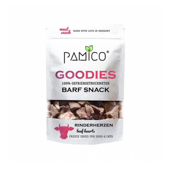 PAMICO GOODIES Przysmaki liofilizowane Serce wołowe dla psów i kotów - 50 g.jpg