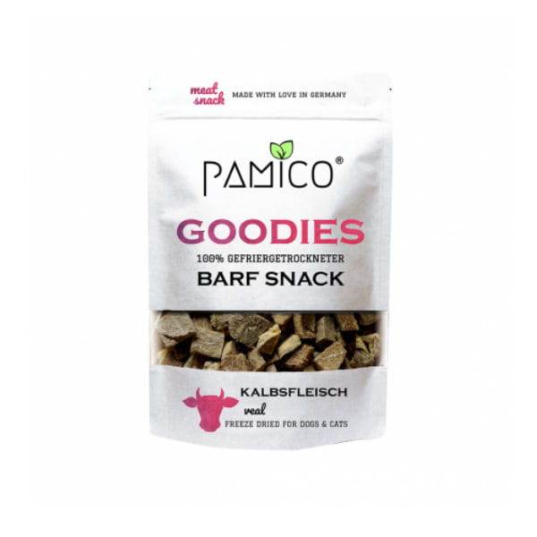 PAMICO GOODIES Przysmaki liofilizowane Mięso cielęce dla psów i kotów - 50 g.jpg