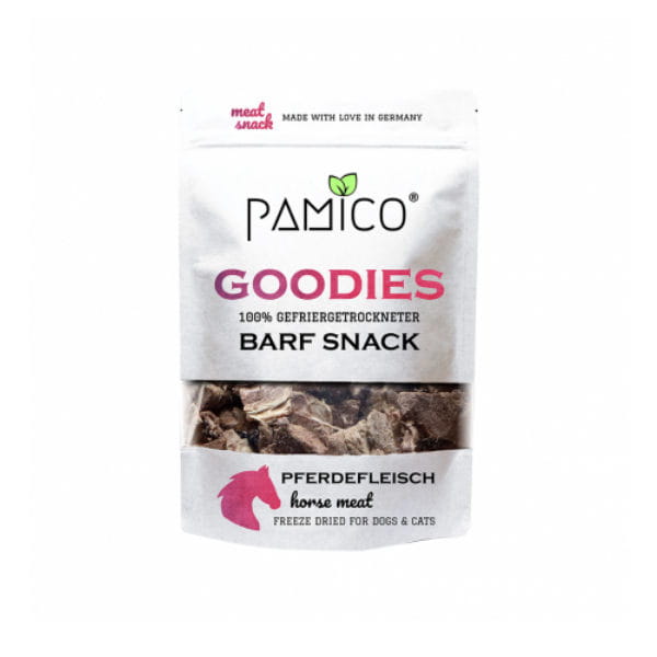 PAMICO GOODIES Przysmaki liofilizowane Mięso konia dla psów i kotów - 50 g.jpg