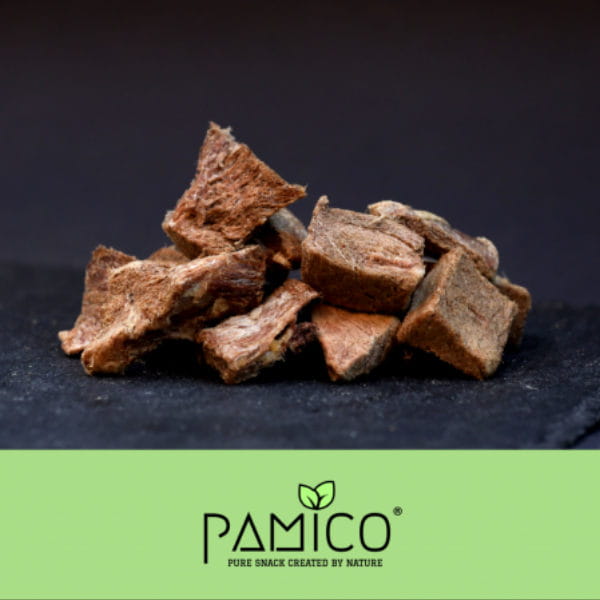 PAMICO GOODIES Przysmaki liofilizowane Mięso strusia dla psów i kotów.jpg