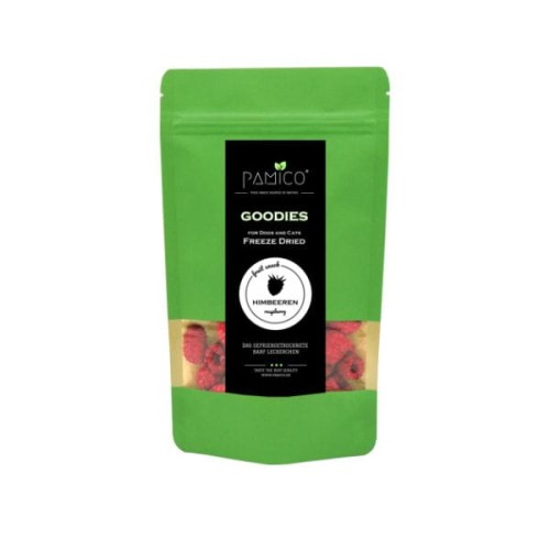 PAMICO GOODIES Maliny liofilizowane - przysmaki dla psów i kotów - 30 g.jpg
